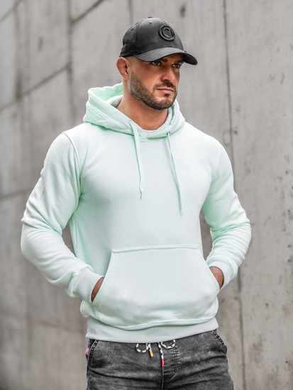 Men's Hoodie Kangaroo Mint Bolf 2009A