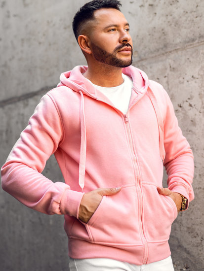 Men's Hoodie Light Pink Bolf 2008A