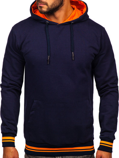 Men's Hoodie Navy Blue Bolf 145369