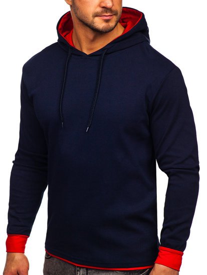 Men's Hoodie Navy Blue Bolf 145380-1