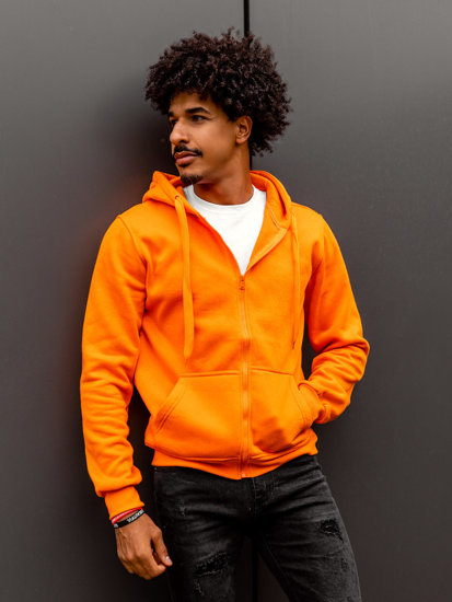 Men's Hoodie Orange Bolf 2008A