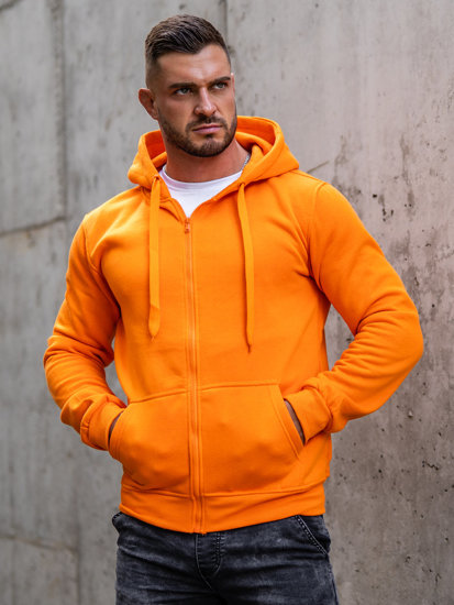 Men's Hoodie Orange Bolf 2008A