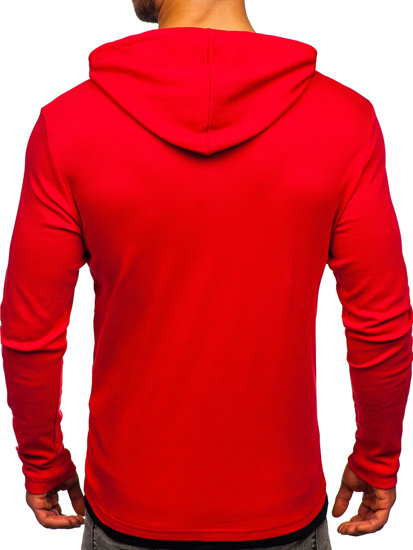 Men's Hoodie Red Bolf 03