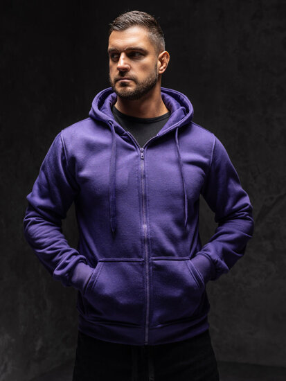 Men's Hoodie Violet Bolf 2008A1