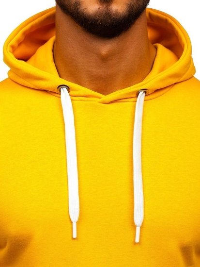 Men's Hoodie Yellow Bolf 1004-1