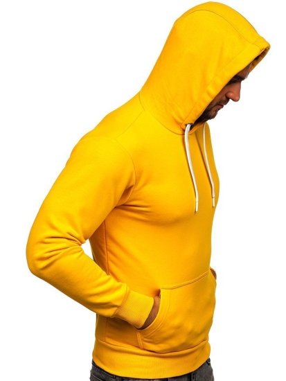 Men's Hoodie Yellow Bolf 1004-1