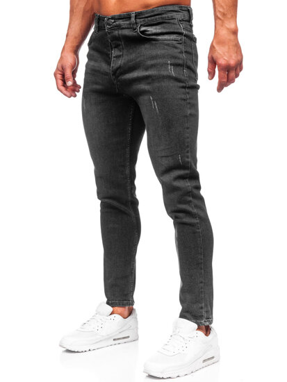 Men's Jeans Regular Fit Black Bolf 6062