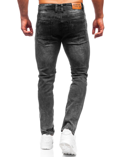 Men's Jeans Regular Fit Black Bolf K10007-2