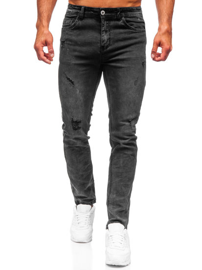 Men's Jeans Regular Fit Black Bolf K10009-2