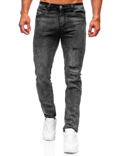 Men's Jeans Regular Fit Black Bolf K10010-2