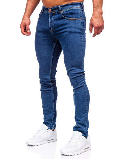 Men's Jeans Regular Fit Navy Blue Bolf 1122