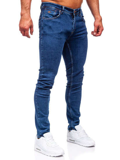 Men's Jeans Regular Fit Navy Blue Bolf 1122