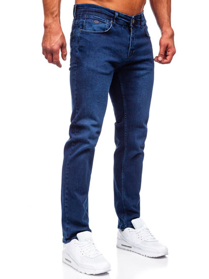 Men's Jeans Regular Fit Navy Blue Bolf 1133