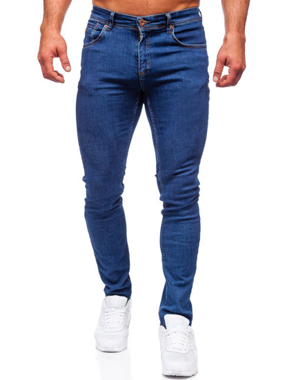 Men's Jeans Regular Fit Navy Blue Bolf 5158