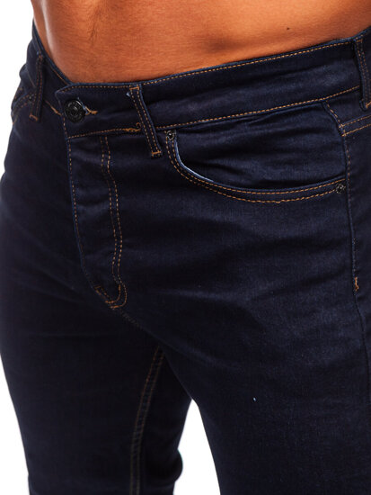 Men's Jeans Regular Fit Navy Blue Bolf 5372