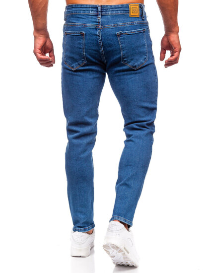 Men's Jeans Regular Fit Navy Blue Bolf 6052