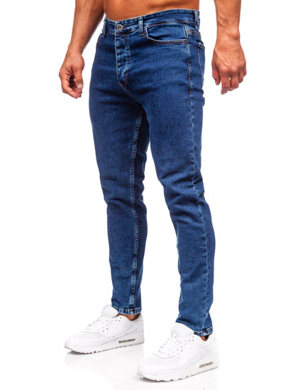 Men's Jeans Regular Fit Navy Blue Bolf 6053