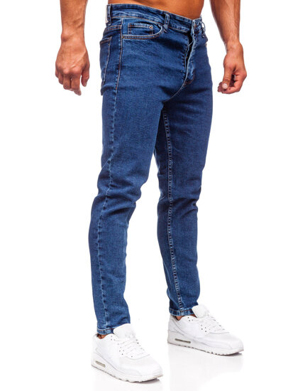 Men's Jeans Regular Fit Navy Blue Bolf 6053