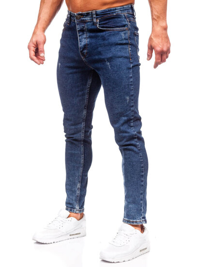 Men's Jeans Regular Fit Navy Blue Bolf 6057