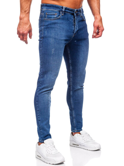 Men's Jeans Regular Fit Navy Blue Bolf 6083