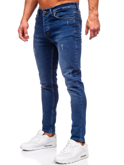 Men's Jeans Regular Fit Navy Blue Bolf 6217