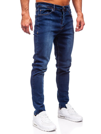 Men's Jeans Regular Fit Navy Blue Bolf 6297