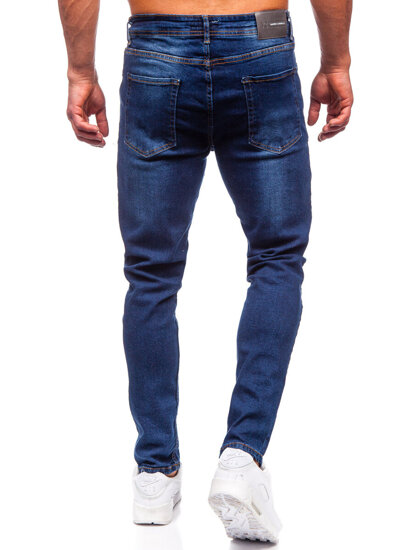 Men's Jeans Regular Fit Navy Blue Bolf 6297