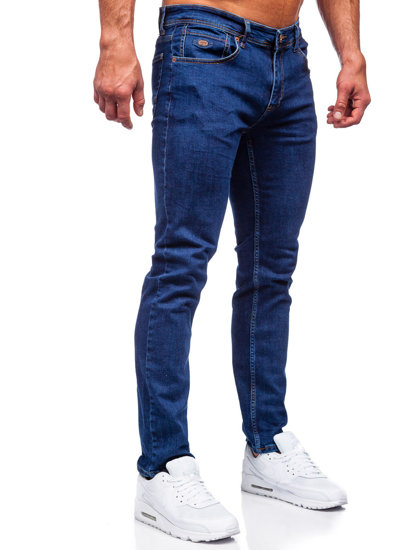 Men's Jeans Regular Fit Navy Blue Bolf 6558