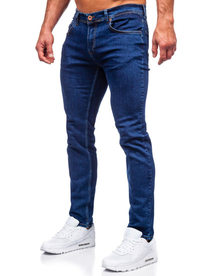 Men's Jeans Regular Fit Navy Blue Bolf 6558