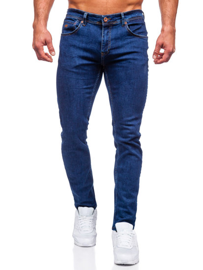 Men's Jeans Regular Fit Navy Blue Bolf 6558