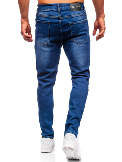 Men's Jeans Regular Fit Navy Blue Bolf 6710