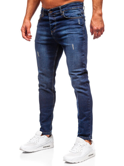 Men's Jeans Regular Fit Navy Blue Bolf 6760