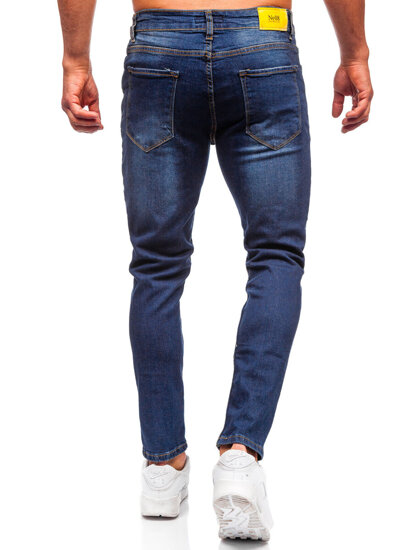 Men's Jeans Regular Fit Navy Blue Bolf 6760