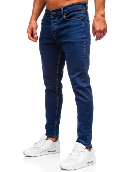 Men's Jeans Regular Fit Navy Blue Bolf 6814