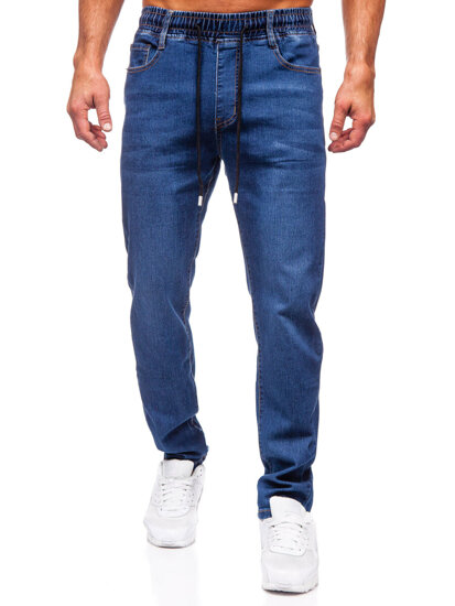 Men's Jeans Regular Fit Navy Blue Bolf 9092