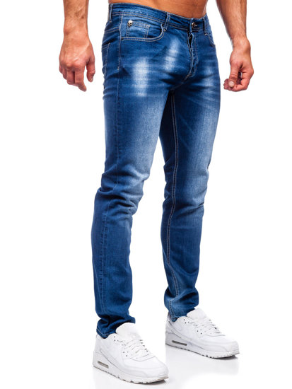 Men's Jeans Regular Fit Navy Blue Bolf MP019B