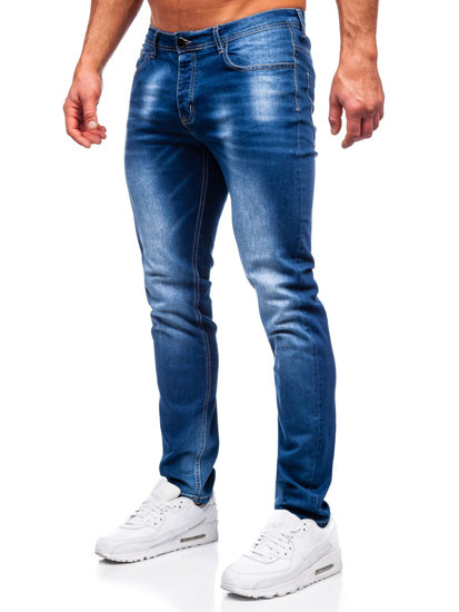 Men's Jeans Regular Fit Navy Blue Bolf MP019B