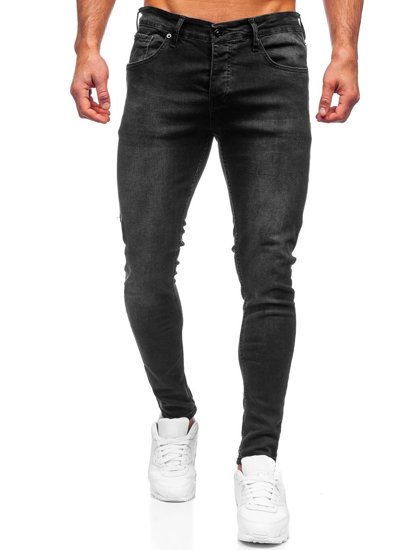 Men's Jeans Skinny Fit Black Bolf R923