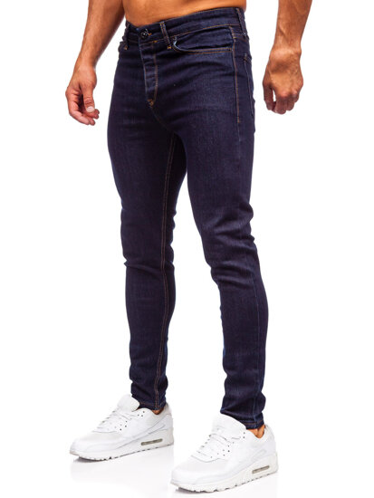 Men's Jeans Skinny Fit Navy Blue Bolf 5308