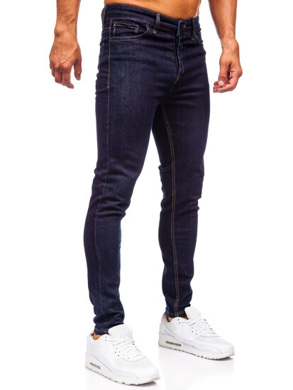 Men's Jeans Skinny Fit Navy Blue Bolf 5308