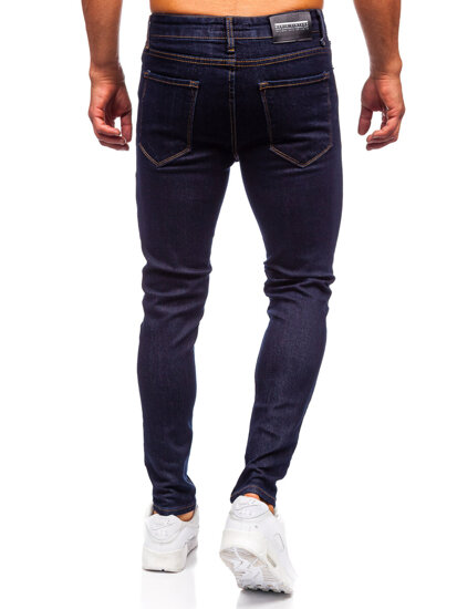 Men's Jeans Skinny Fit Navy Blue Bolf 5308