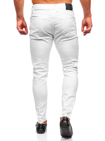 Men's Jeans Skinny Fit White Bolf R927