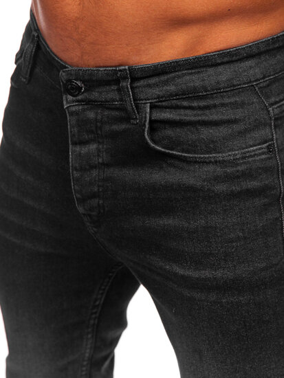 Men's Jeans Slim Fit Black Bolf 6131