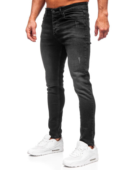 Men's Jeans Slim Fit Black Bolf 6161