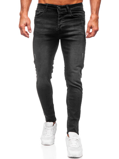 Men's Jeans Slim Fit Black Bolf 6161