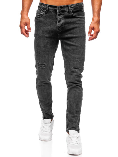 Men's Jeans Slim Fit Black Bolf 6499