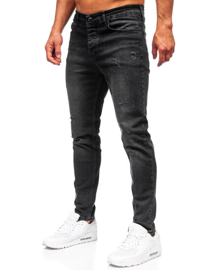 Men's Jeans Slim Fit Black Bolf 6504