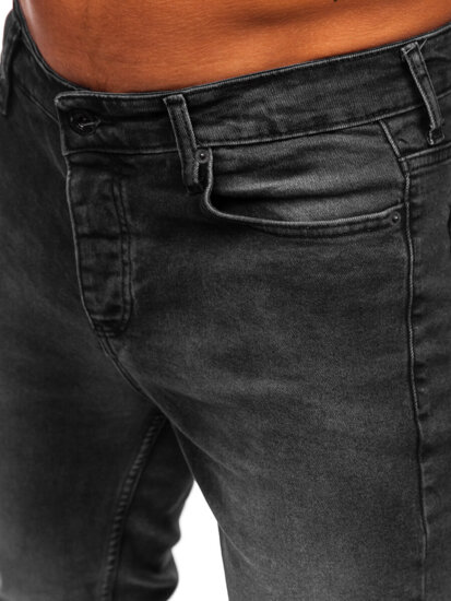 Men's Jeans Slim Fit Black Bolf 6523