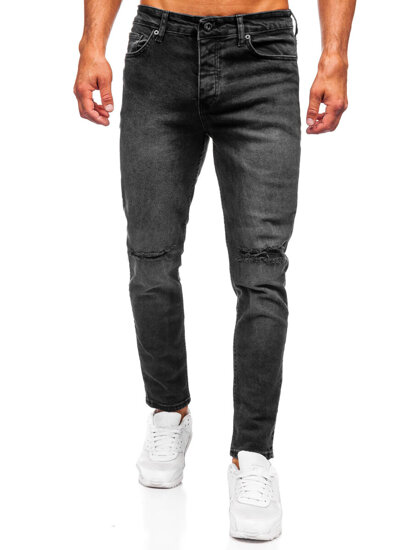 Men's Jeans Slim Fit Black Bolf 6526