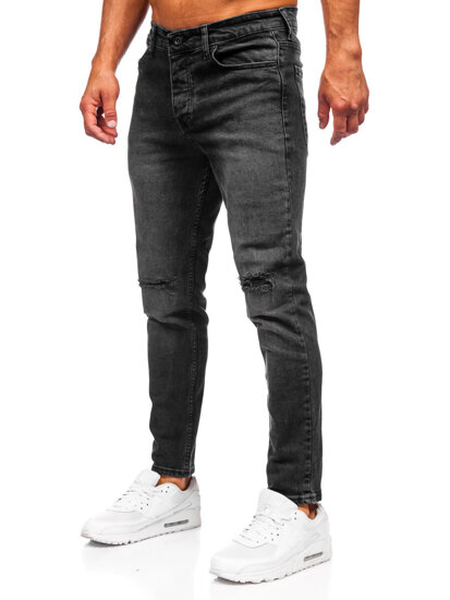 Men's Jeans Slim Fit Black Bolf 6526